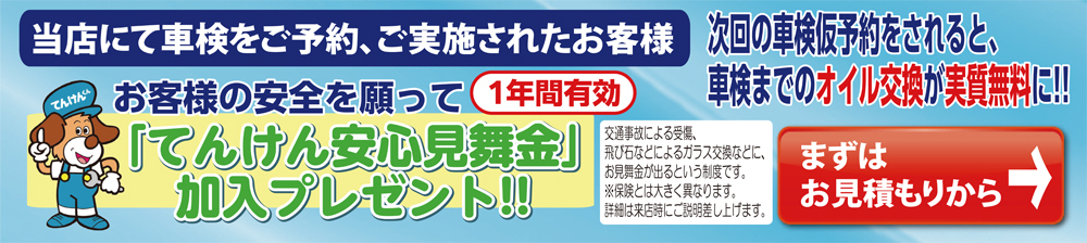 てんけん安心見舞金